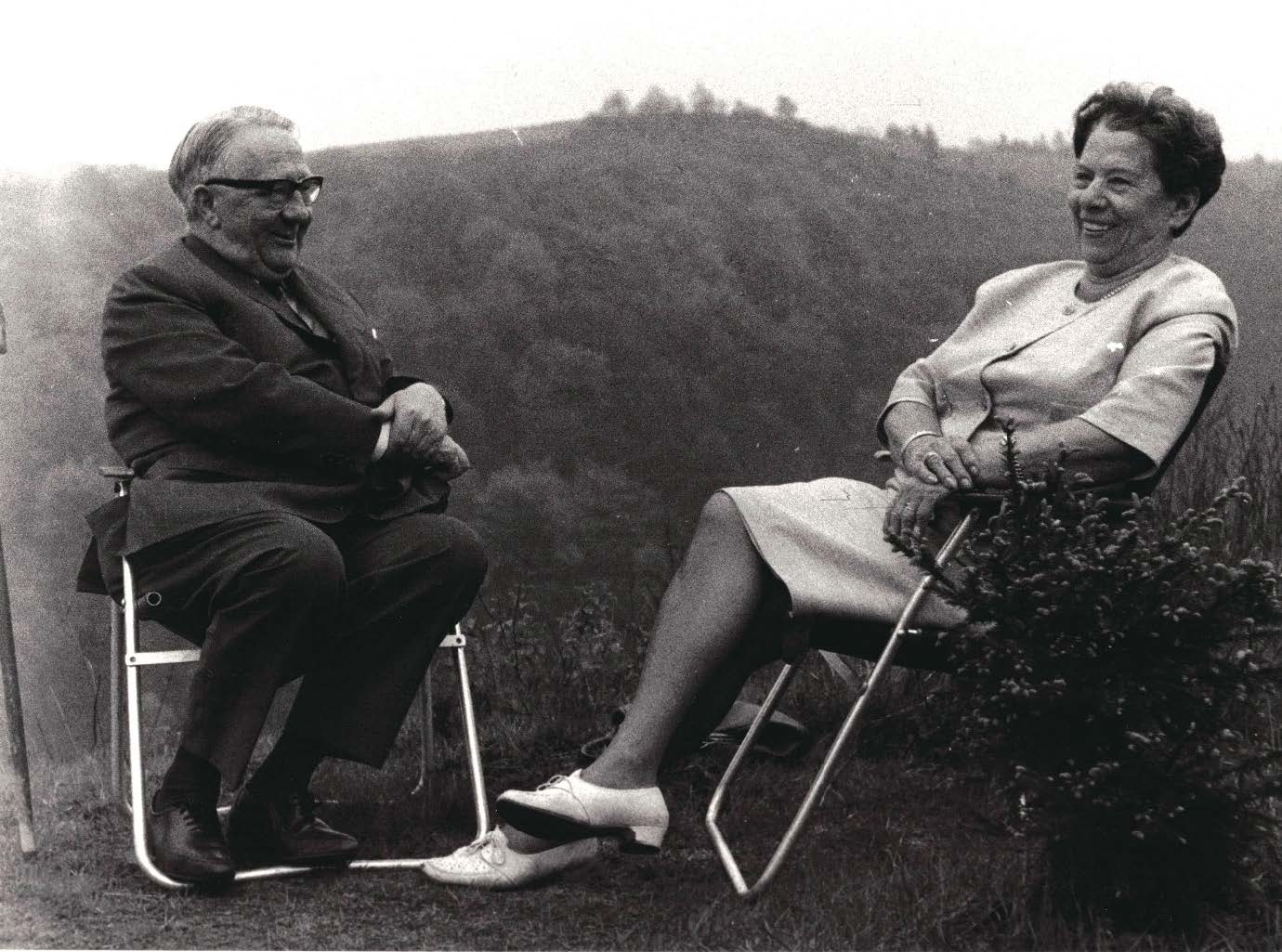 Ewald Wittmer und Ehefrau Anna 1965